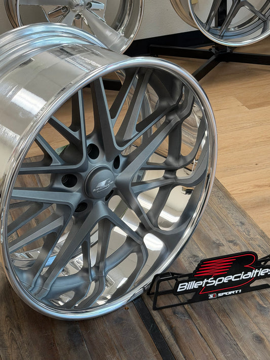 Billet Specialties Innovator - 20” Matte Gun Metal center