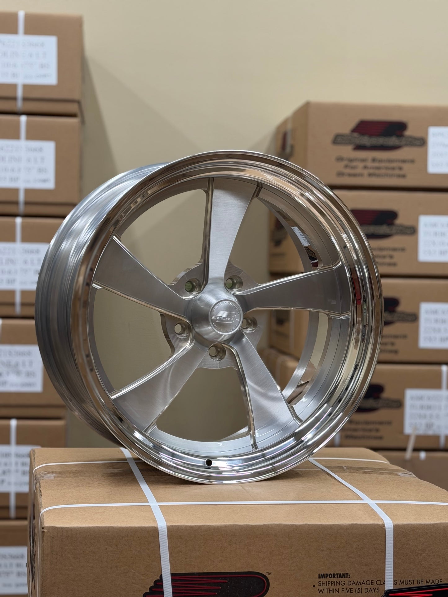 Billet Specialties Renegade - 20” Brushed center