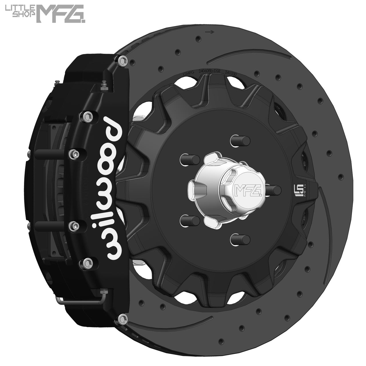Little Shop MFG 16" Brake Kit (React/Wilwood Spindles)
