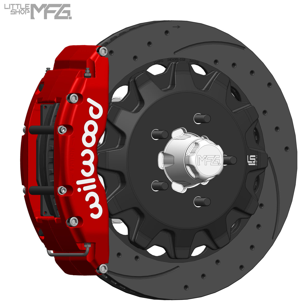Little Shop MFG 16" Brake Kit (React/Wilwood Spindles)