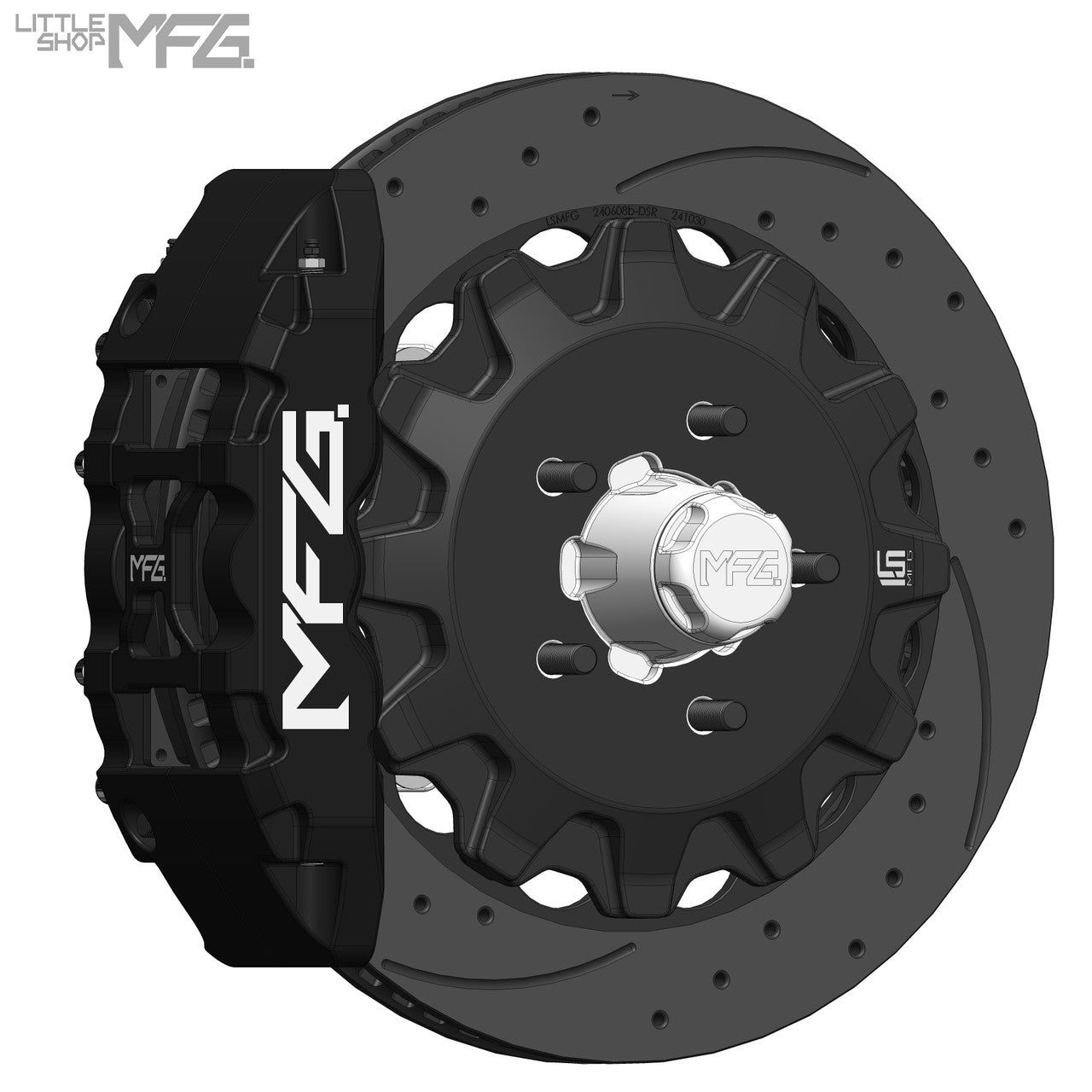 Little Shop MFG 16" Brake Kit (React/Wilwood Spindles)