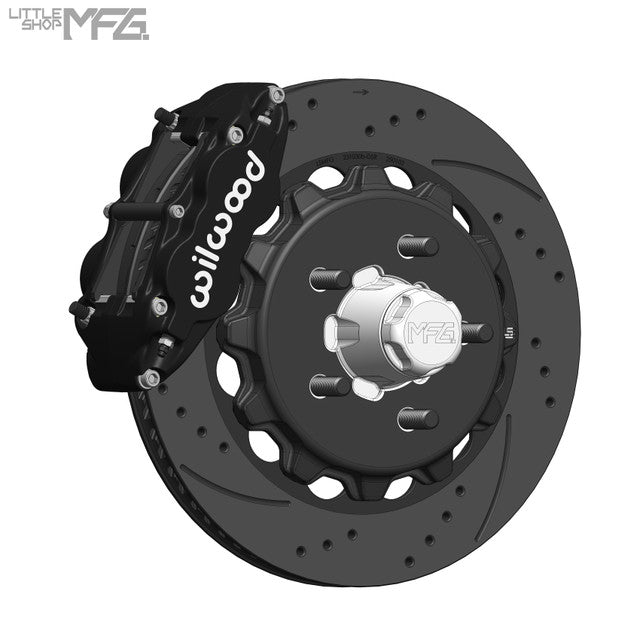 Little Shop MFG 14" Big Brake Kit (OEM/Factory Spindles)