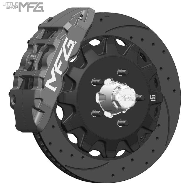 Little Shop MFG 16" Big Brake Kit (OEM/Factory Spindles)