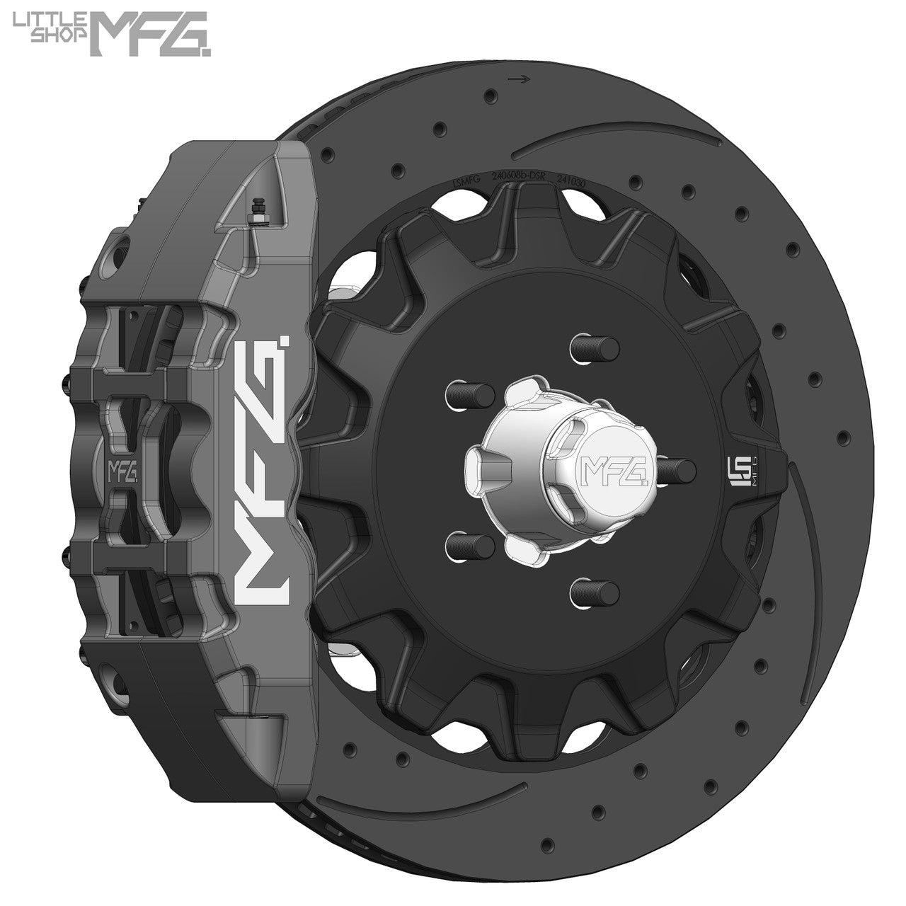Little Shop MFG 16" Brake Kit (React/Wilwood Spindles)