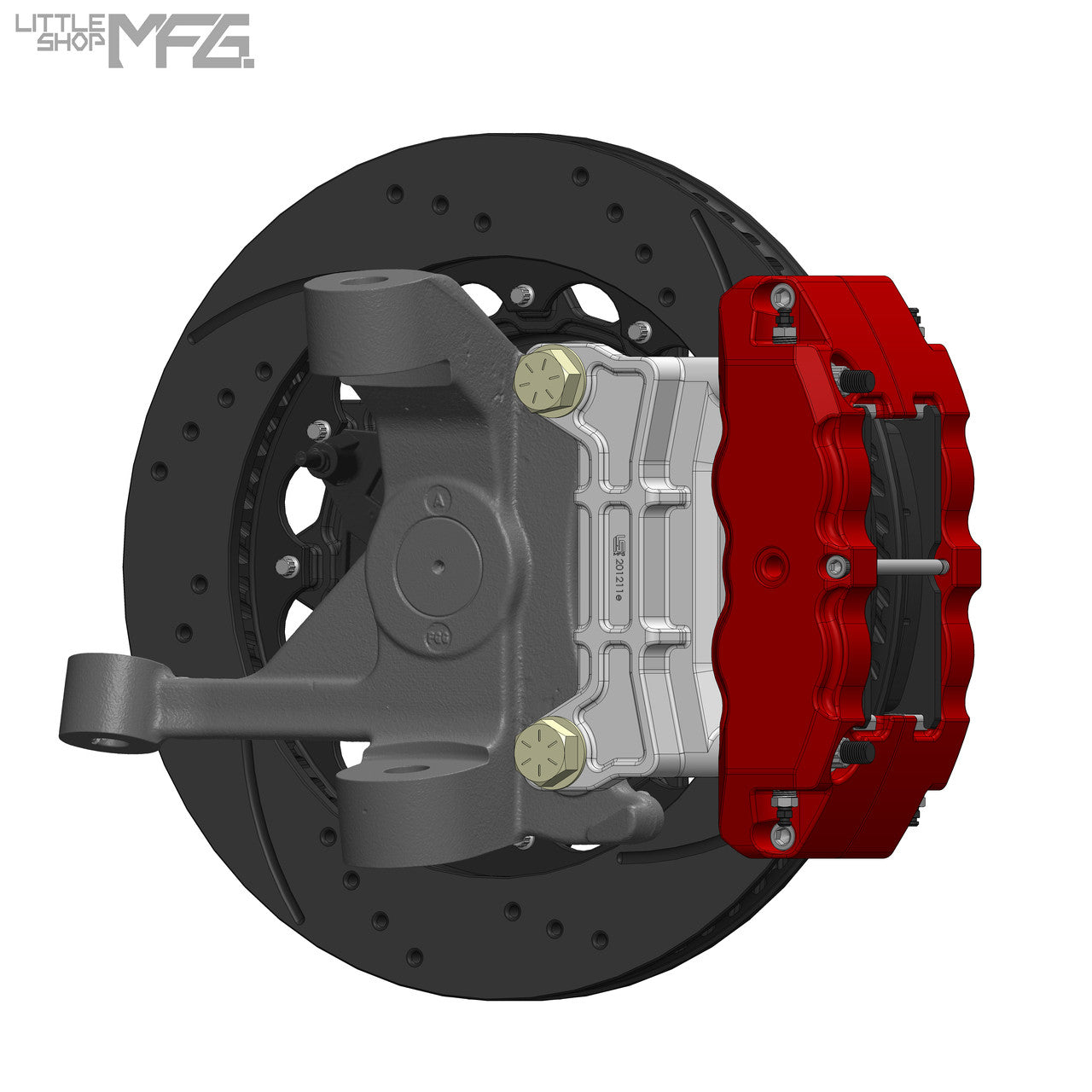 Little Shop MFG 14" Brake Kit (React/Wilwood Spindles)