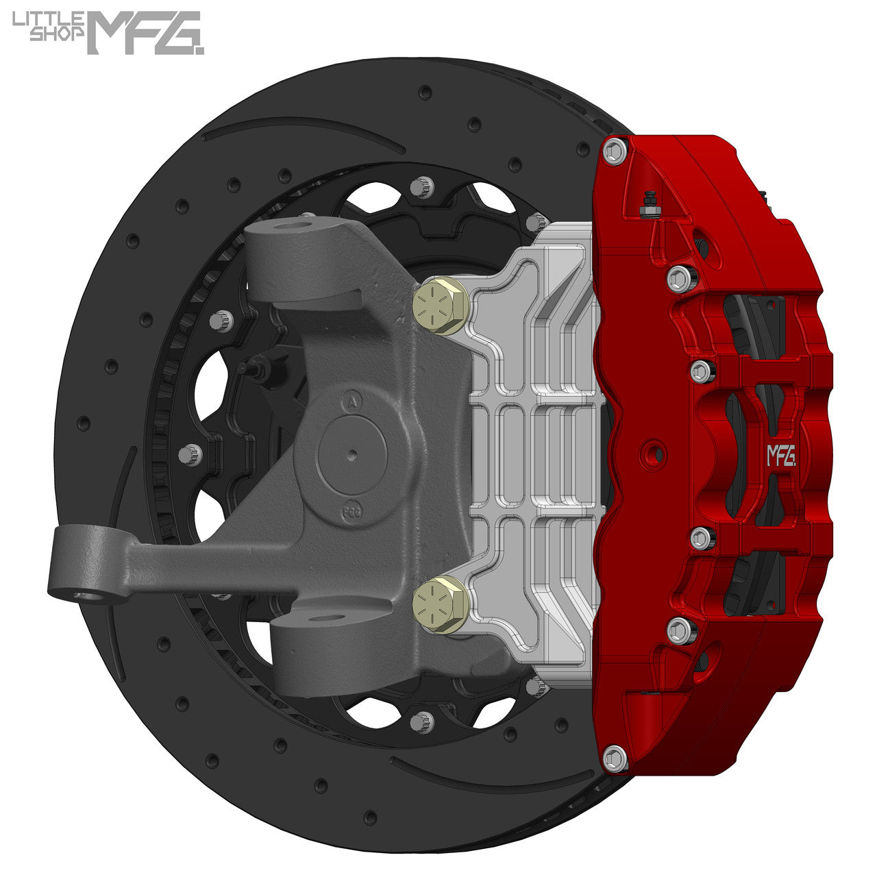 Little Shop MFG 16" Brake Kit (React/Wilwood Spindles)