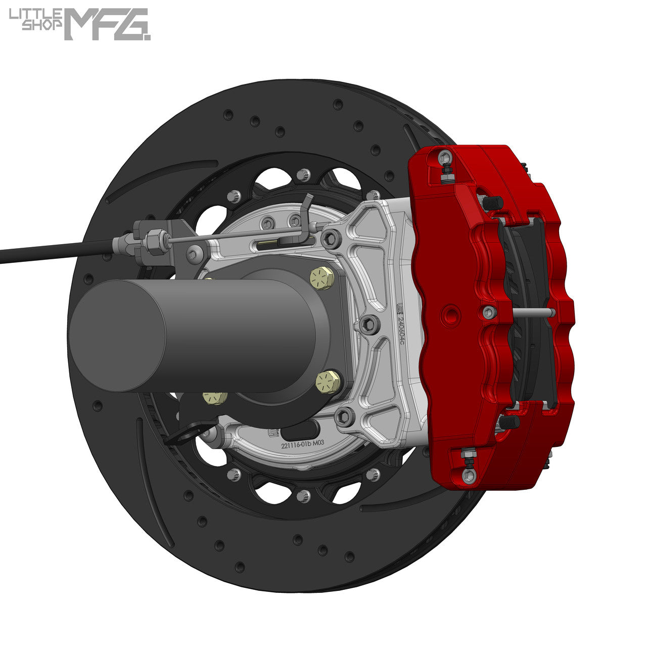 Little Shop MFG 14" Brake Kit (React/Wilwood Spindles)