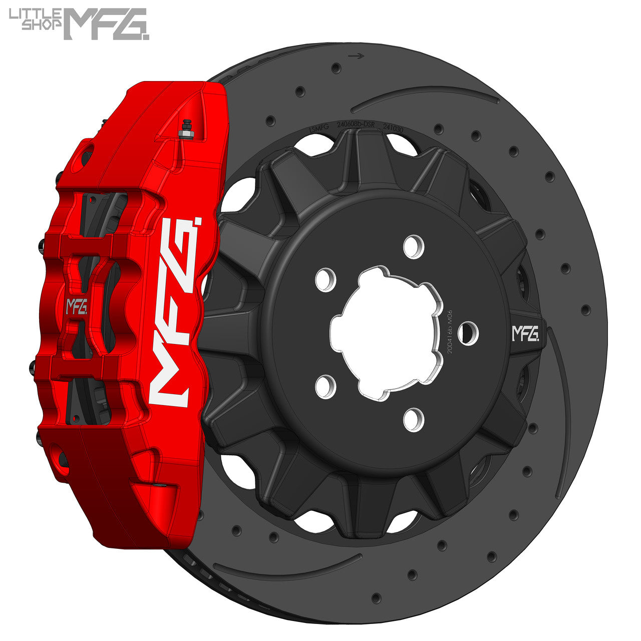 Little Shop MFG 16" Brake Kit (React/Wilwood Spindles)
