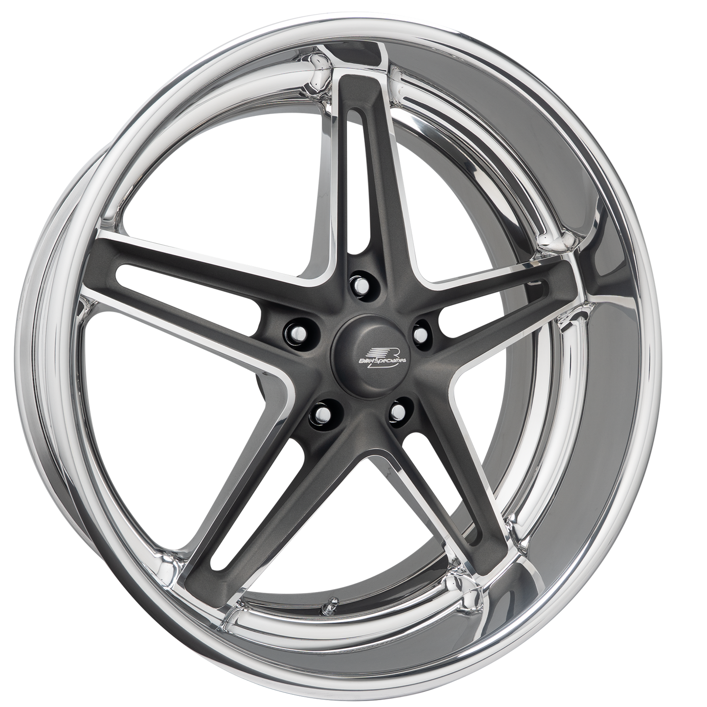 Billet Specialties Starliner - 20” Matte Gun Metal center