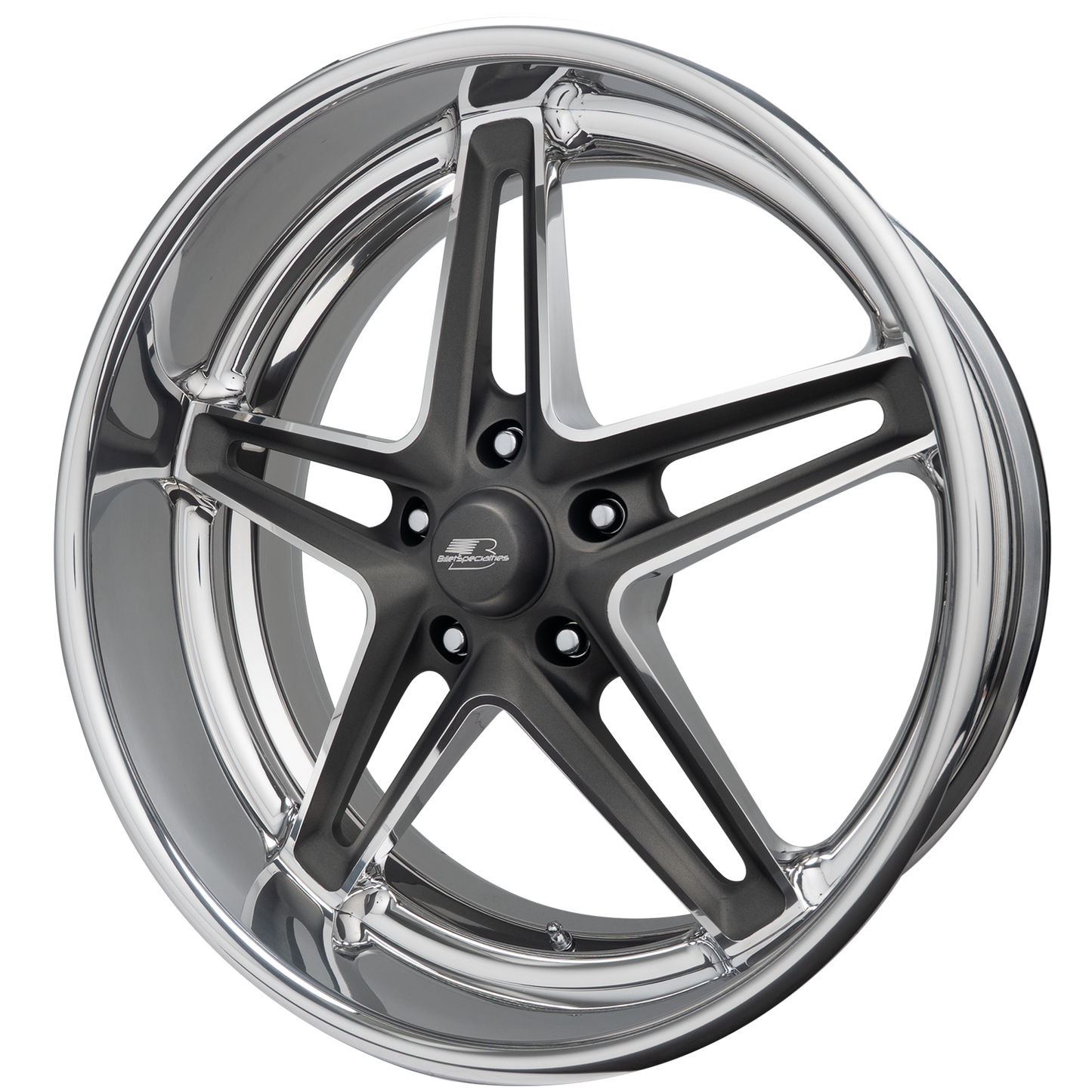 Billet Specialties Starliner - 20” Matte Gun Metal center