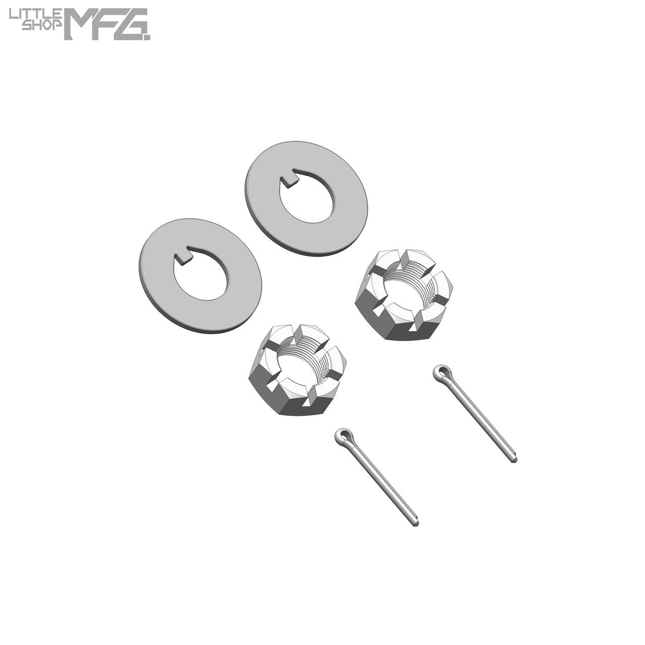 Wilwood 2" Drop Iron ProSpindles