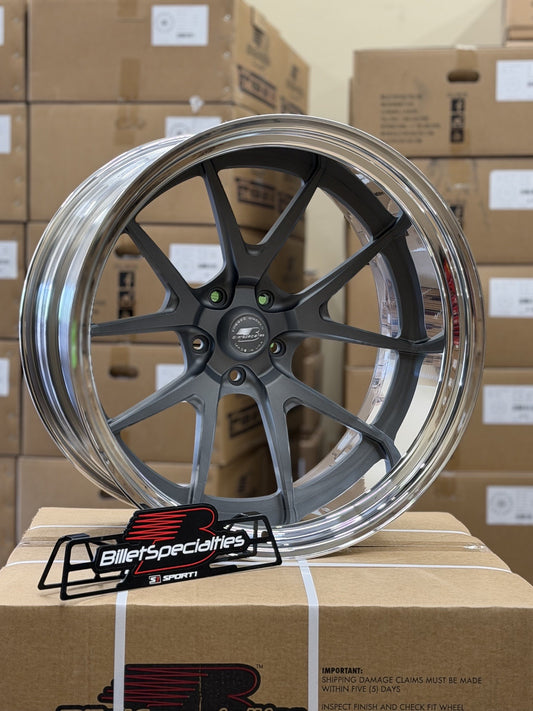 Billet Specialties 22" Prism step lip with Nitto tires, C10 fitment